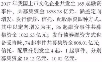上市文化企業經營狀況與投融資研究——以數字內容制作服務為例